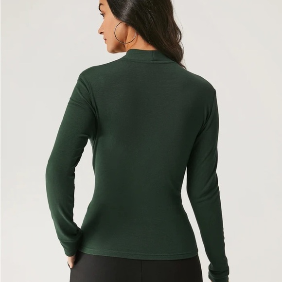 Ogl light Surplice Long Sleeve Top - Ruby large - Picture 2 of 4